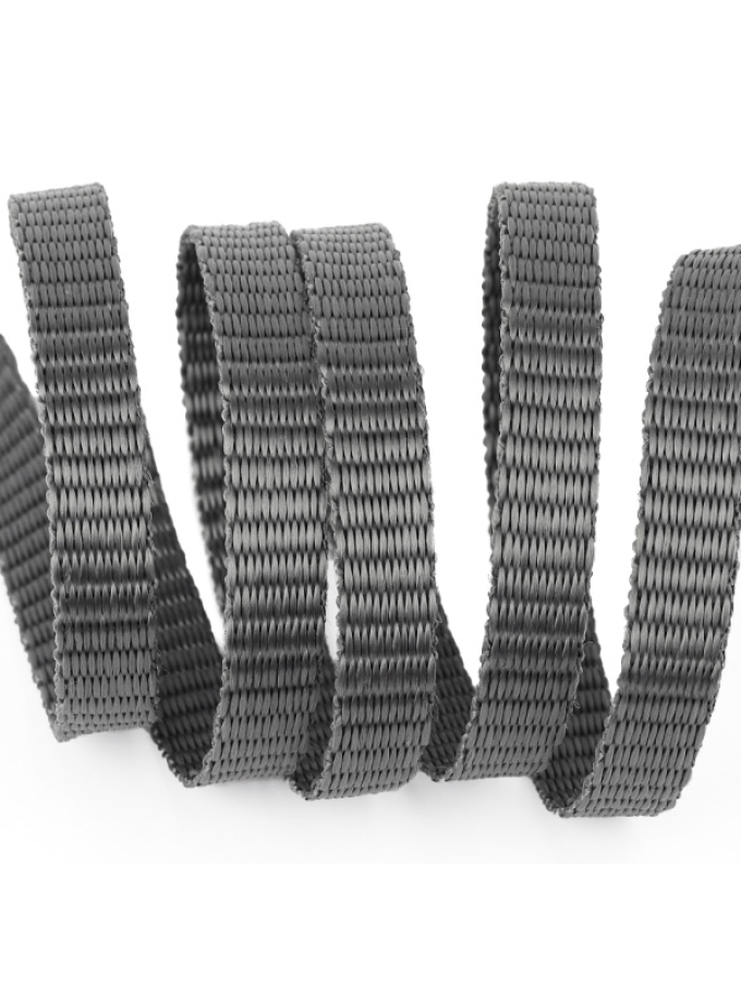 Лента ременная, 10 мм, темно-серая (полипропиленовая) Г2-10-ПП (09В21Г27)